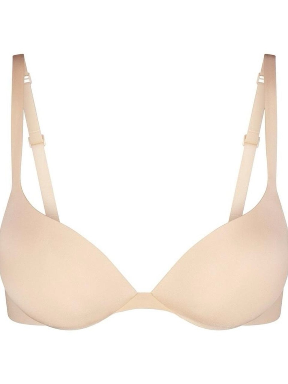 SKIMS Smooth Light Nude Teardrop Push-up Bra